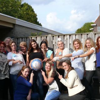 Body schminkstudio bellypaint babyshower beertje group logo