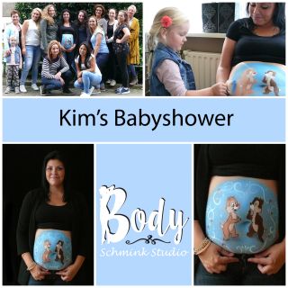 Body schminkstudio blogboard babyshower knabbel en babbel