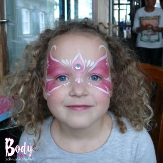 Body schmink studio schminken roze princess cafe thuis beek en donk 2