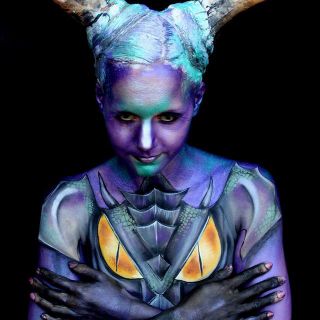 Body schmink studio bodypaint dragon 2017 2