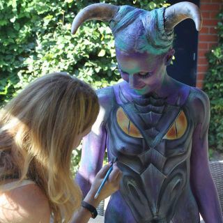 Body schmink studio bodypaint dragon 2017 3