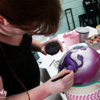 Body schmink studio cursus bellypaint baby cow beek en donk 4