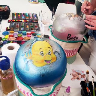 Body schmink studio cursus bellypaint nemo beek en donk