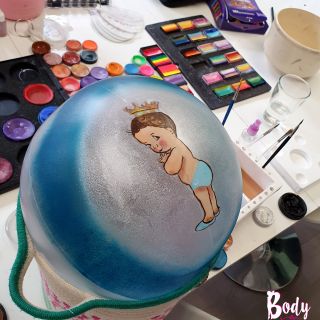 Body schmink studio cursus bellypaint prins beek en donk 2