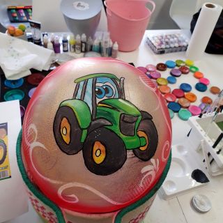 Body schmink studio cursus bellypaint tractor beek en donk 3
