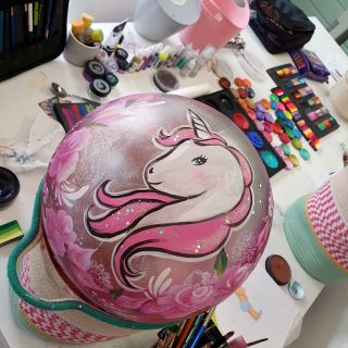 Body schmink studio cursus bellypaint unicorn beek en donk 2_1