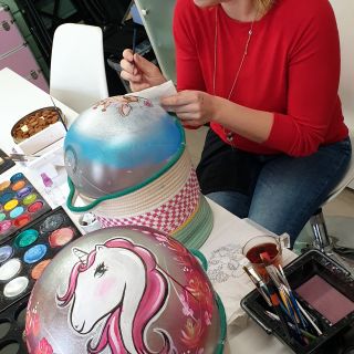 Body schmink studio cursus bellypaint unicorn beek en donk 4