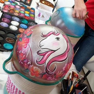 Body schmink studio cursus bellypaint unicorn beek en donk 5