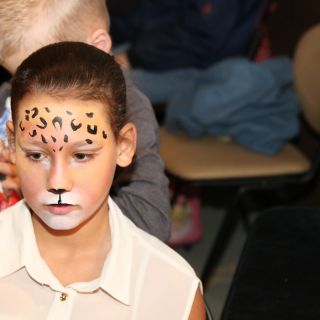 Body schmink studio face painting puma