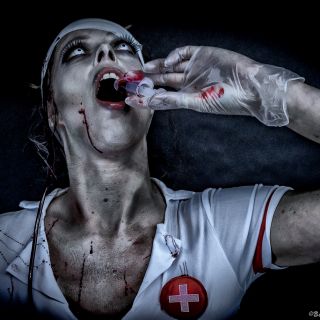 Body schmink studio halloween zombie nurse beek en donk 2