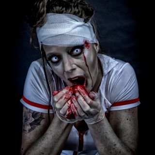 Body schmink studio halloween zombie nurse beek en donk 4