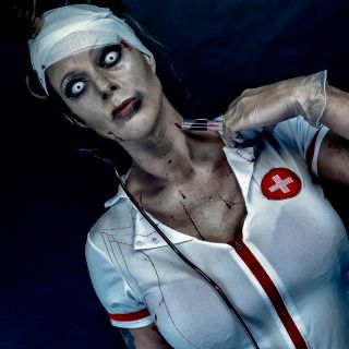 Body schmink studio halloween zombie nurse beek en donk 6