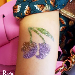 Body schmink studio glitters tattoo kersen bso beekrijk beek en donk