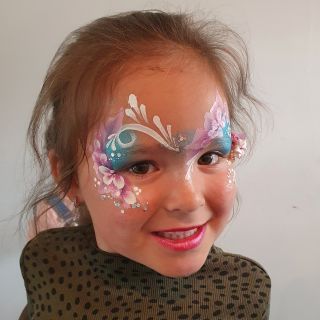 Body schmink studio kinderfeest extra bling bling one stroke helmond 2  kopie