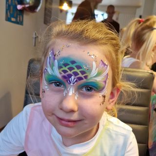 Body schmink studio kinderfeest mermaid helmond