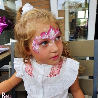 Body schmink studio kinderfeest princess eindhoven 3