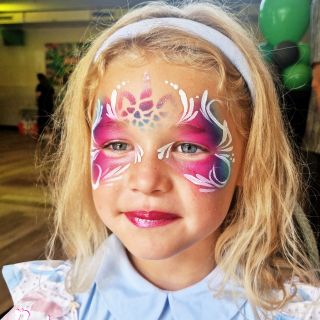 Body schmink studio kinderfeest princess unicorn helmond dierdonpark
