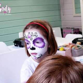 Body schmink studio cursus sugar skull beek en donk 9