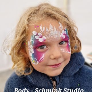 Body schmink studio cursus princess castel glitters helmond