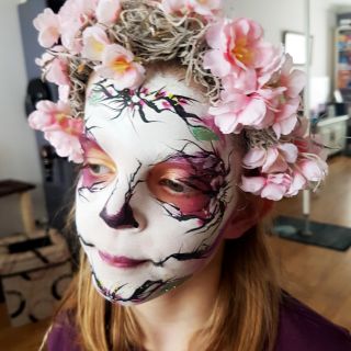 Sugarskull flowers