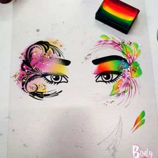 Body schmink studio workshop eye design beek en donk 3