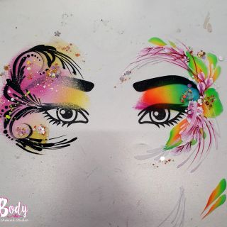 Body schmink studio workshop eye design beek en donk 5